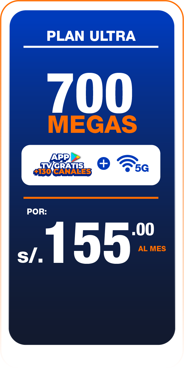 Plan 700 Megas